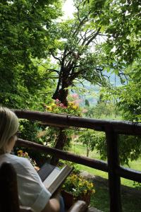 Gallery image of B&B Le Corone - Chalet nel Bosco in Cavalo
