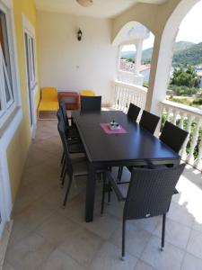 Balkón nebo terasa v ubytování Apartman G&L