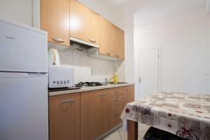 Kuchyň nebo kuchyňský kout v ubytování Apartments Dara