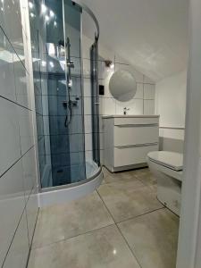 Koupelna v ubytování Smart Stay Hostel Gdynia