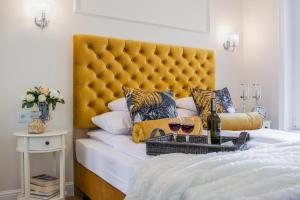 Posteľ alebo postele v izbe v ubytovaní Warsaw Seasons by Alluxe Boutique Apartments