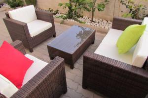 A seating area at Apartment - La dolce vita - where dreams come true