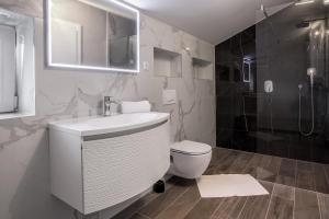 Koupelna v ubytování Villa Fig