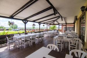 Restaurace v ubytování Pensiunea Danubiu