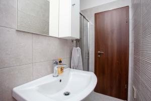 Koupelna v ubytování Apartmani Marica