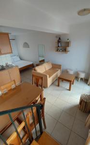 Posezení v ubytování C-view apartments