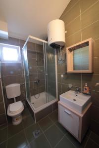 Koupelna v ubytování Guest house Zenović