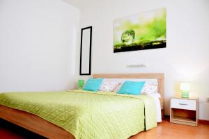 Posteľ alebo postele v izbe v ubytovaní Rooms Vilma close to Rab City