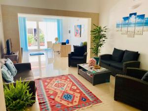 A seating area at B&B Pietramare