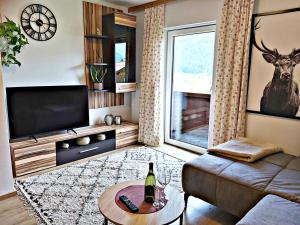 Posezení v ubytování Apartments Fasl