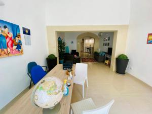 A seating area at B&B Pietramare