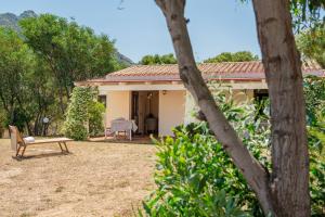 Zahrada ubytování Borgo Alba Barona Turismo Rurale