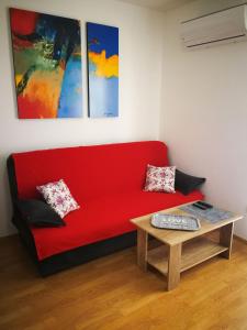 Posezení v ubytování Apartment Nirvana