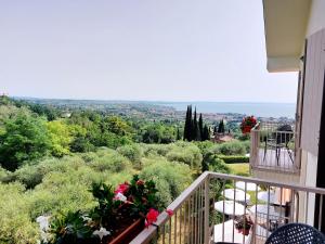 A balcony or terrace at Hotel Valbella
