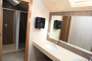 Kúpeľňa v ubytovaní Albergue San Anton