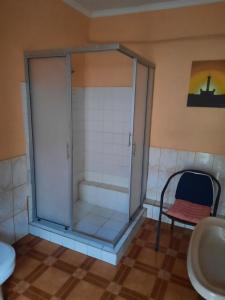 Koupelna v ubytování Victor-alojamientos