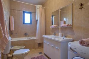 Koupelna v ubytování Apartments Istra Croatia