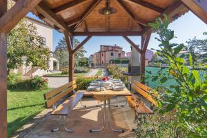 Zahrada ubytování Apartments Istra Croatia