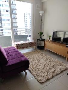 TV a/nebo společenská místnost v ubytování New Relax Departamento
