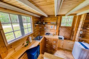 Η κουζίνα ή μικρή κουζίνα στο Beaver Lodge Hakuba +75 φωτογραφίες