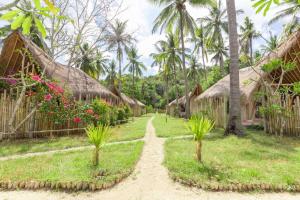 Zahrada ubytování Amahelia Luxury Resort & Restaurant - Gili Asahan