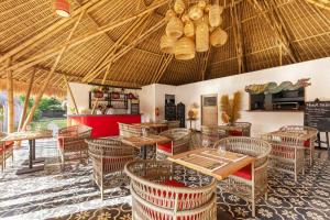 Posezení v ubytování Amahelia Luxury Resort & Restaurant - Gili Asahan