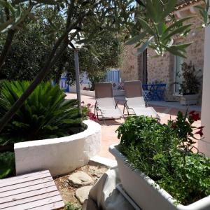 Vonkajšia záhrada v ubytovaní Casa Vacanze Brezza di Gaffe