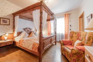 Postel nebo postele na pokoji v ubytování Pension Zweck