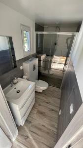 Koupelna v ubytování Premium Home Rozewie