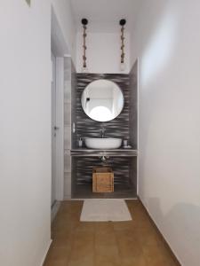 Kylpyhuone majoituspaikassa Bralos Apartments