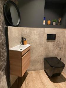 Koupelna v ubytování Apartman Volosko