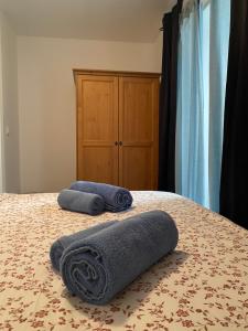 Postel nebo postele na pokoji v ubytování Apartman Volosko
