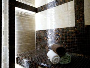 Kúpeľňa v ubytovaní Hotel Villa Völgy Wellness & Konferencia
