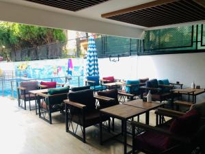 Posezení v ubytování Sava Hotel