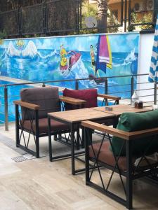 Posezení v ubytování Sava Hotel
