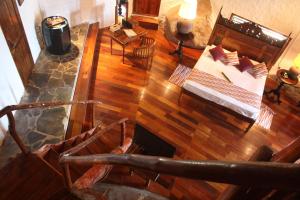 Letto o letti in una camera di Chauve Souris Relais