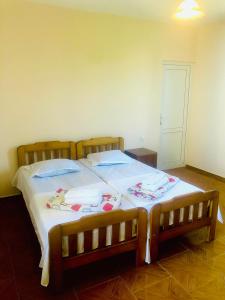 Letto o letti in una camera di Nika Inn Kobuleti