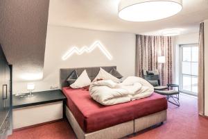 Posteľ alebo postele v izbe v ubytovaní Apart Relax