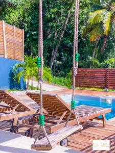 Der Swimmingpool an oder in der Nähe von résidence ti punch
