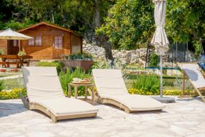 Zahrada ubytování Seascape Beach House Korcula