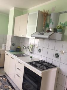 Η κουζίνα ή μικρή κουζίνα στο Apartman San Slunj Rastoke