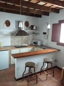 A kitchen or kitchenette at La Casita de Papel Alhama de Granada