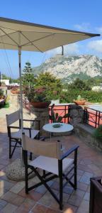 Nespecifikovaný výhled na hory nebo výhled na hory při pohledu z bed and breakfast