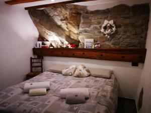 Postel nebo postele na pokoji v ubytování B&B Mont Mars