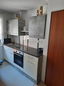 Una cocina o cocineta en Sobe Tanja