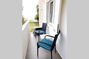 Ein Balkon oder eine Terrasse in der Unterkunft Studio apartman Iva