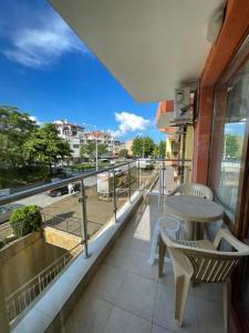 A balcony or terrace at Apartments in Panorama Beach Vigo Nessebar