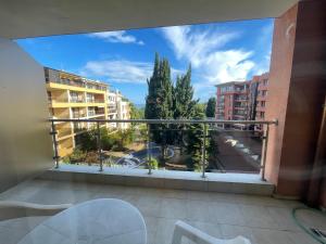 A balcony or terrace at Apartments in Panorama Beach Vigo Nessebar