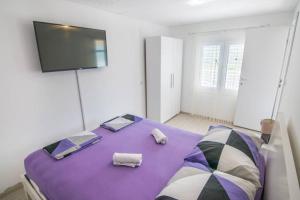 Posteľ alebo postele v izbe v ubytovaní Apartment Nature Beauty + 37 fotografií