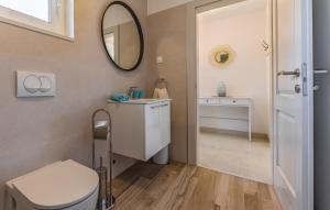 Koupelna v ubytování Apartman Leon